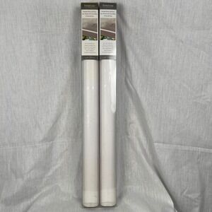 2-Etched Lace Window Film 24 x 36 Privacy Textured‎ Glass Effect Light Effects